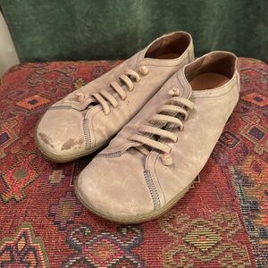Camper Barefoot Tan Leather Shoe - Womens 9.5